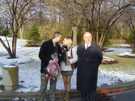 07 The Couple and Groom;s Father 2